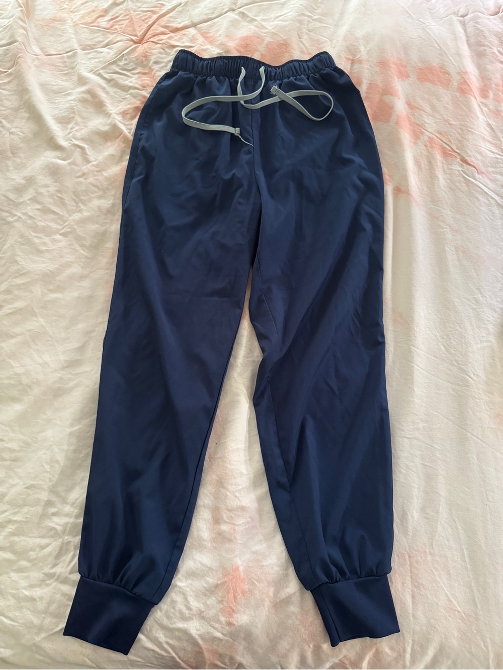 Amazon Women's Navy Blue Jogger Scrub Pants